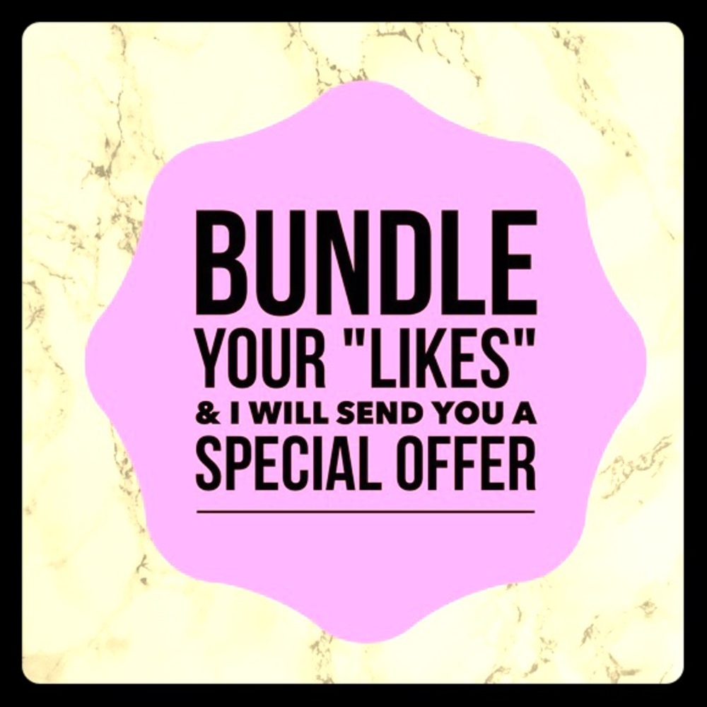 Welcome! Bundle your likes, and I’ll send an offer
